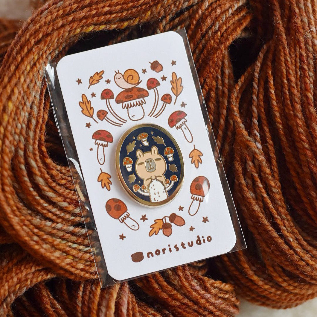 Autumnal Friends Enamel Pin